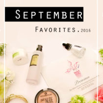 September Favorites- click to see what are my favorites of this month