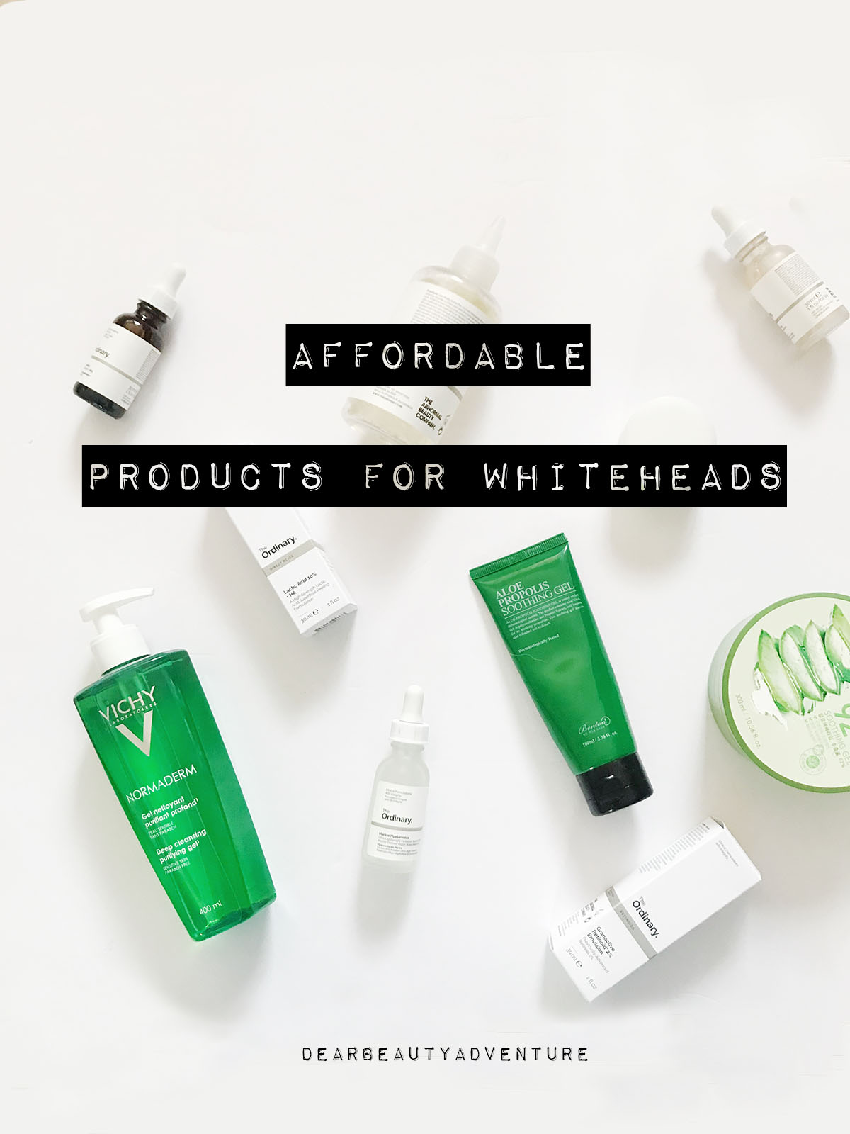 affordable products for whiteheads