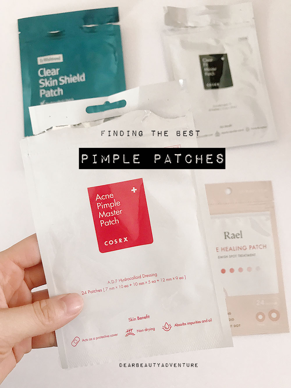 Do you ever wonder which pimple patches are the best. Check out this post while I compare Cosrx, Rael, ByWishtrend