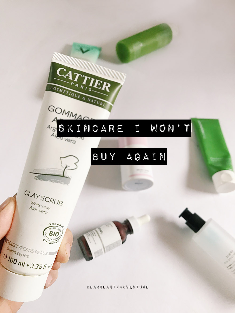 Tips: Skincare I wouldn't buy again