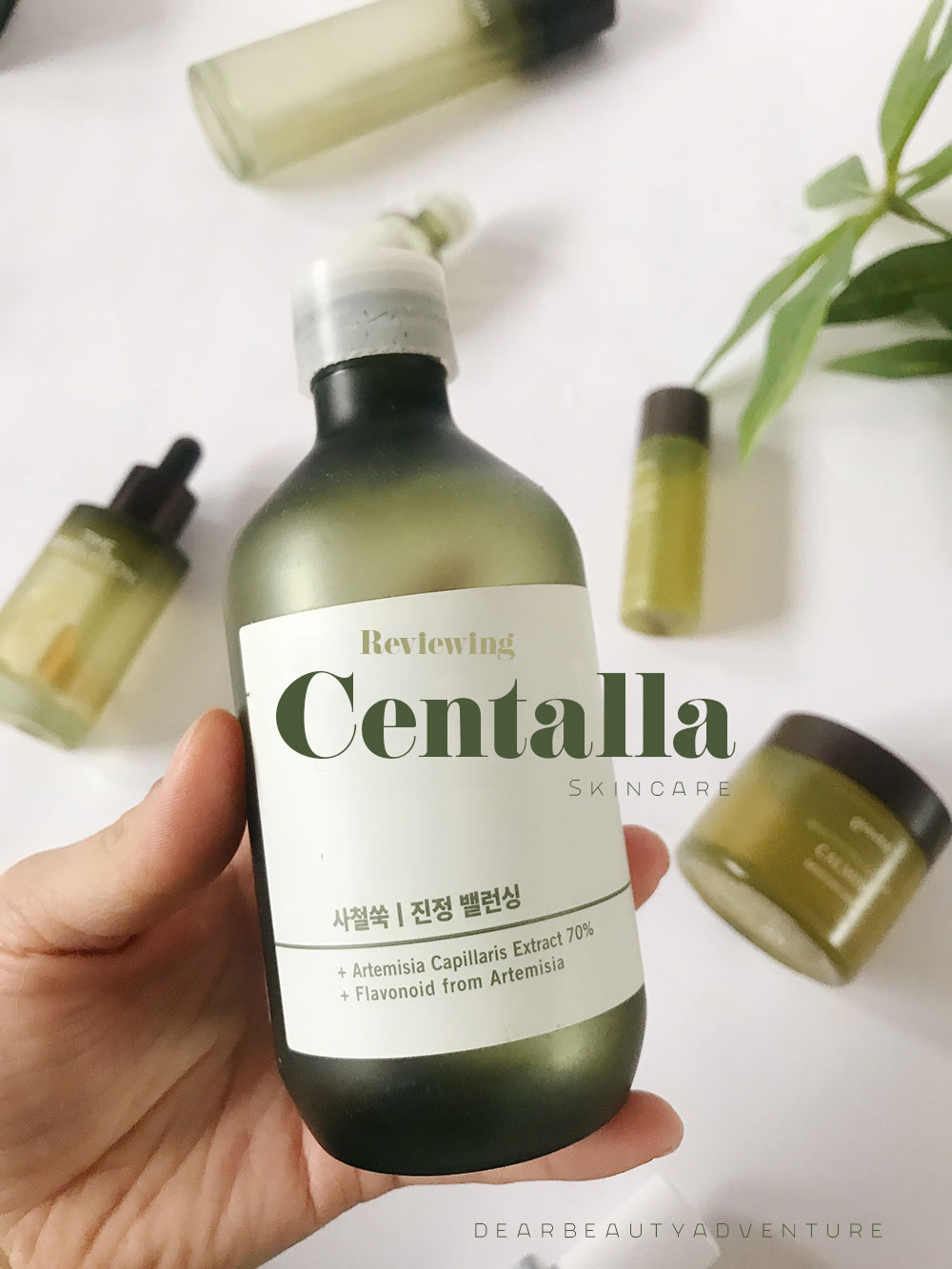 best centella asiatica skincare product recommend review