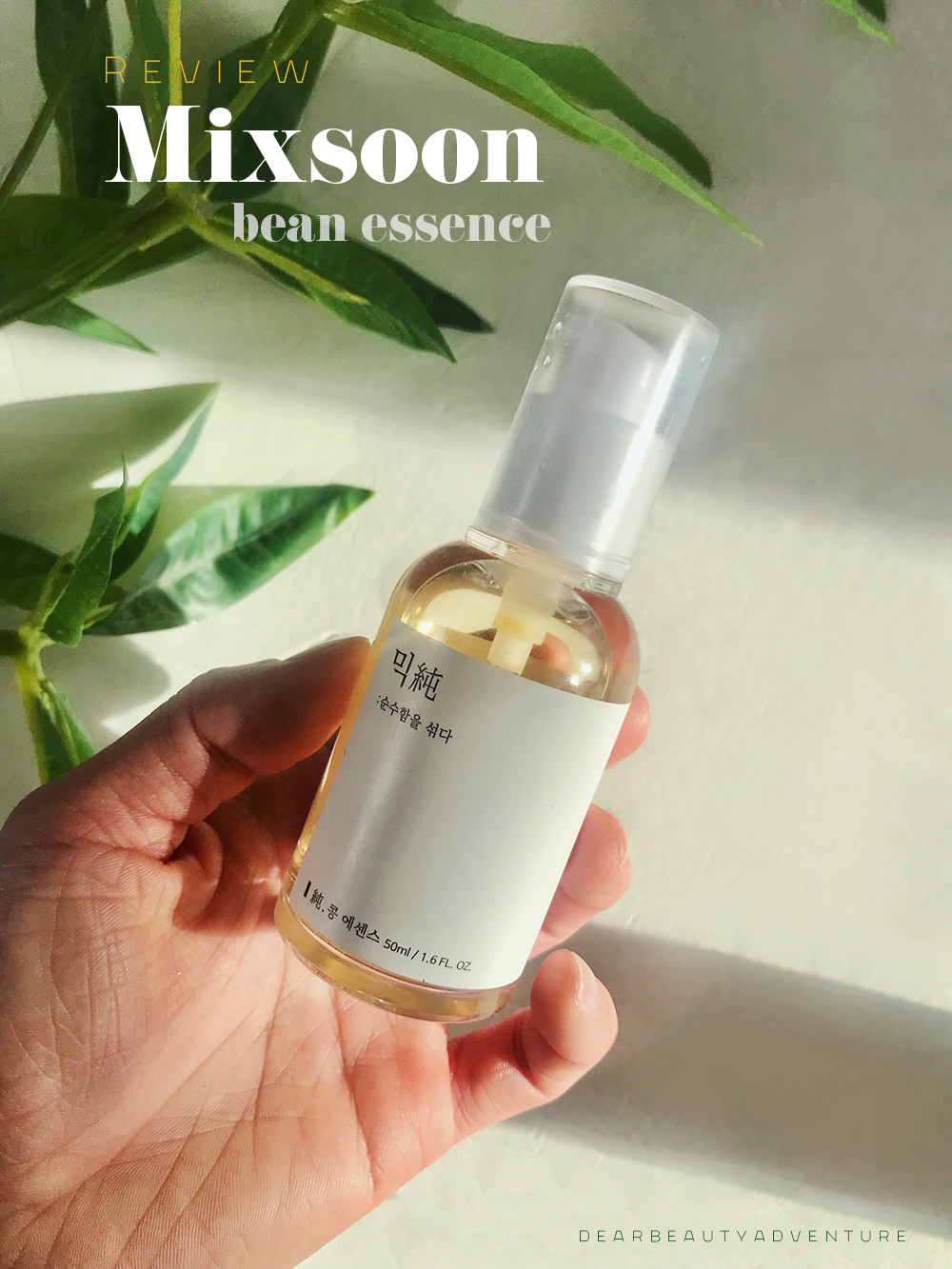 mixsoon bean essence review
